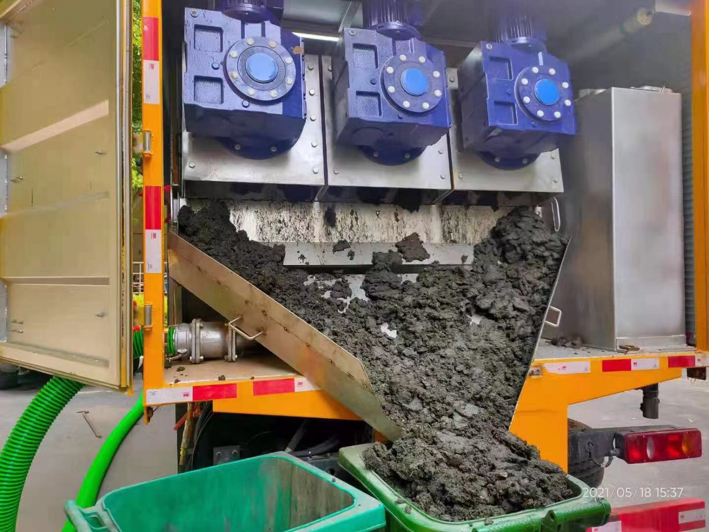 赫章化粪池清掏城市维护站-泥浆净化干湿分离处理